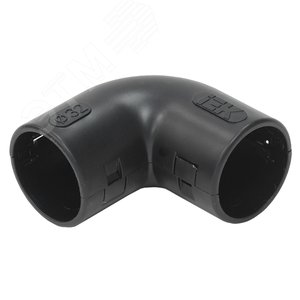 Поворот открывающийся на 90градусов CI32G черный (комплект 5шт.)