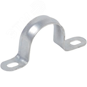 Скоба металлическая двухлапковая d=10-11мм