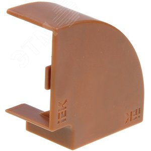 ELECOR Поворот 90град КМП 20х10 дуб (4шт/компл) - IEK (ИЭК)