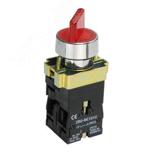 Переключатель LAY5-BK2465 2 положения красный ИЭК