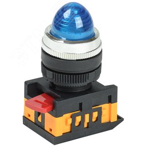 Лампа AL-22 сигнальная синяя неон