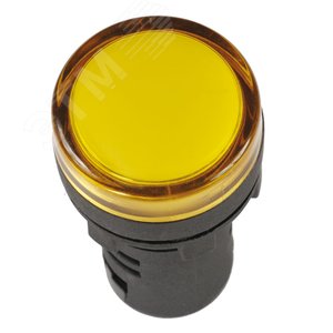 Лампа сигнальная AD16DS LED матрица d16мм желтая 230В AC - IEK (ИЭК)