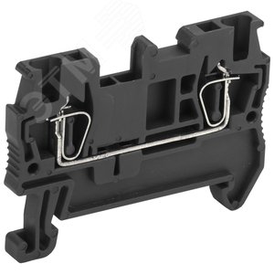 Клемма пружинная КПИ 2в-1,5 17,5А черный