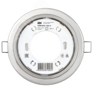 LIGHTING Светильник 4114 встраиваемый под лампу GX53 хром (10шт/упак) - IEK (ИЭК)