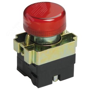 Индикатор LAY5-BU64 красного цвета 22мм - IEK (ИЭК)