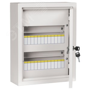 TITAN 3 Корпус металлический ЩРн-24 (395х310х120) IP31 белый - IEK (ИЭК)