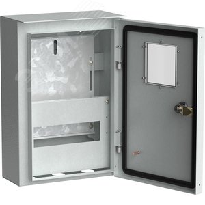 TITAN Корпус металлический коттеджный ЩУРн-1/9 (370х250х135) У1 IP54 - IEK (ИЭК)