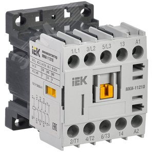 Миниконтактор МКИ-11210 12А 110В/АС3 1НО - IEK (ИЭК)