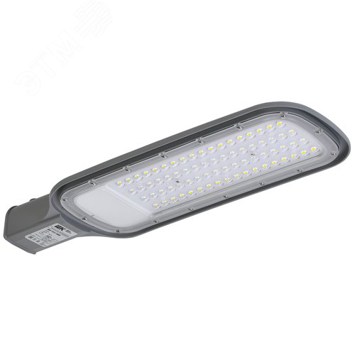Светильник LED консольный уличный ДКУ 1012-100Ш 5000К IP65 серый - IEK (ИЭК)