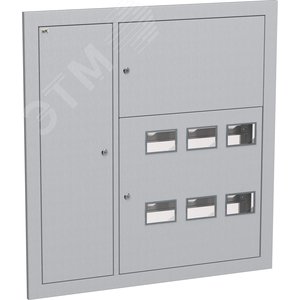 Корпус металлический ЩЭ-6-Э 36 IP31 (слабот. отсек слева) LIGHT - IEK (ИЭК)