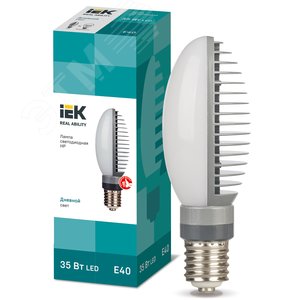Лампа светодиодная HP 35Вт 120град 230В 5000К E40 поворотный цоколь IEK - IEK (ИЭК)