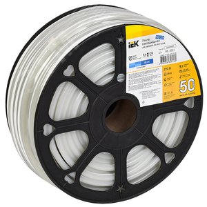Лента светодиодная 50м LSR-2835B120 9,6Вт/м 220В IP67 120LED/м - IEK (ИЭК)