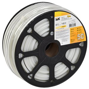 Лента светодиодная 50м LSR-2835WW120 9,6Вт/м 220В IP67 120LED/м - IEK (ИЭК)