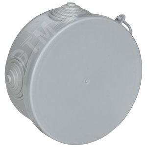 Коробка  распределительная КМ для о/п D=85х40мм IP54 4 вв (7035) GENERICA - IEK (ИЭК)