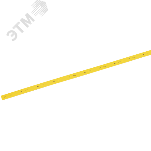 Трубка термоусаживаемая ТТУ 12/6 желтая (1м)