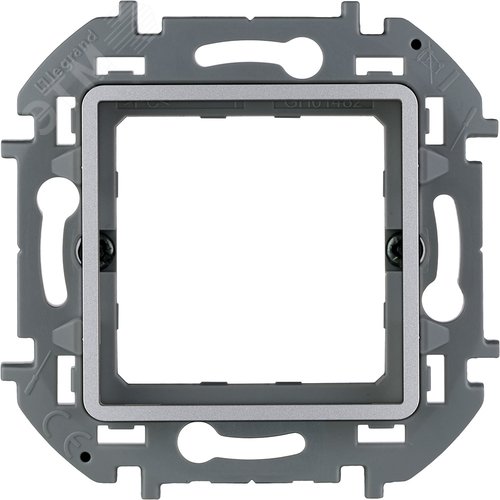 Адаптер для механизмов серии Mosaic алюминий INSPIRIA - Legrand