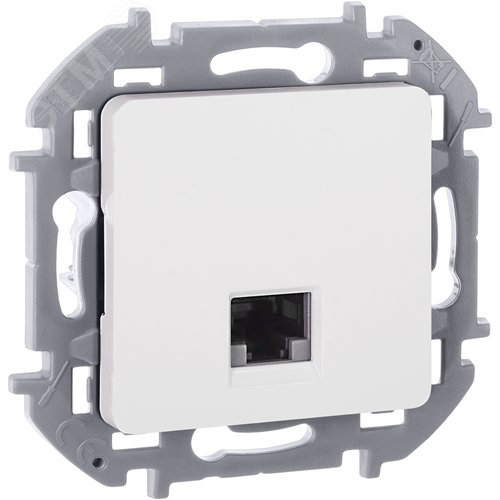 Розетка компьютерная RJ45 категория 6 UTP белый INSPIRIA - Legrand