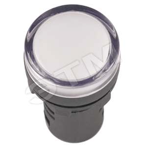 Лампа AD22DS LED матрица d22 мм белый 110В AC/DC