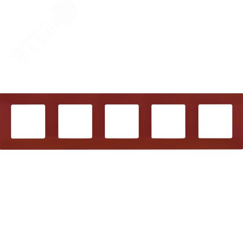 Рамка 5-местная какао ETIKA