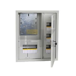Щит учетно-распределительный встраиваемый ЩУРв-3/18з-1 36 УХЛ3 IP31 - IEK (ИЭК)