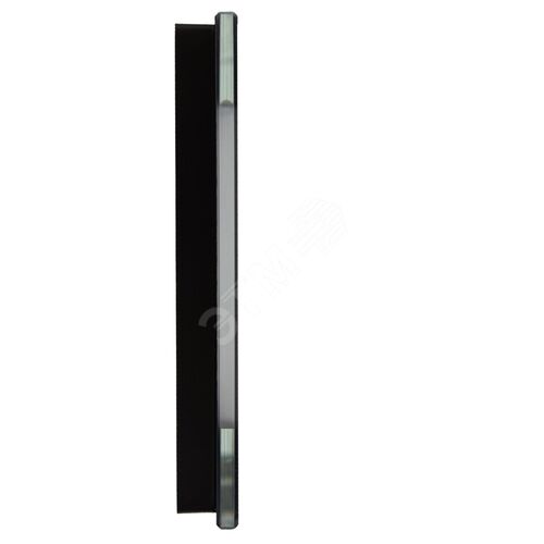 BRITE Рамка 4 поста РУ-4-2-Бр стекло черный матовый IEK - фото 5