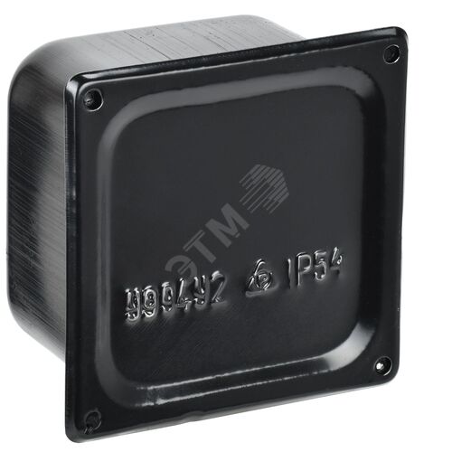 Коробка протяжная металлическая У-995             150х150х100мм IP54 грунтованная с уплотнителем - фото 2