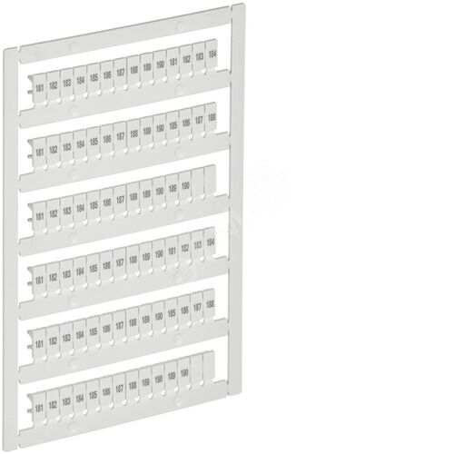 ARMAFIX Маркер для CTS/CP 2,5мм2 181-190 IEK - IEK (ИЭК)