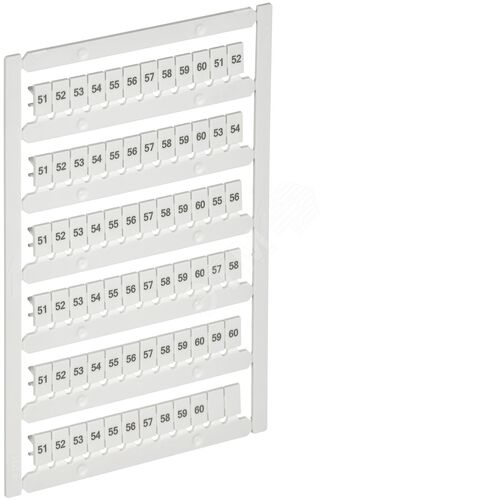 ARMAFIX Маркер для CTS/CP 4мм2 51-60 IEK - IEK (ИЭК)