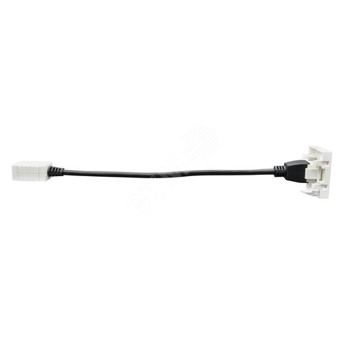 PRIMER РКМ-20-10-П Розетка мультимедийная HDMI M/M (2 модуля) белая IEK - фото 6