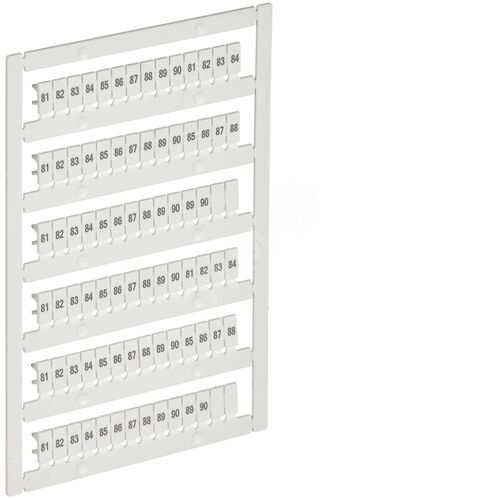 ARMAFIX Маркер для CTS/CP 2,5мм2 81-90 IEK - IEK (ИЭК)
