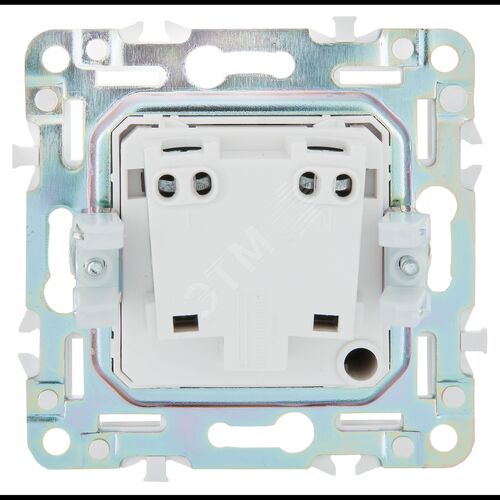 SKANDY Розетка без заземления без защитных шторок 10А SK-R02G графит IEK - фото 4