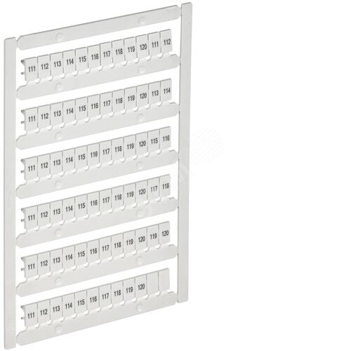 ARMAFIX Маркер для CTS/CP 4мм2 111-120 IEK - IEK (ИЭК)