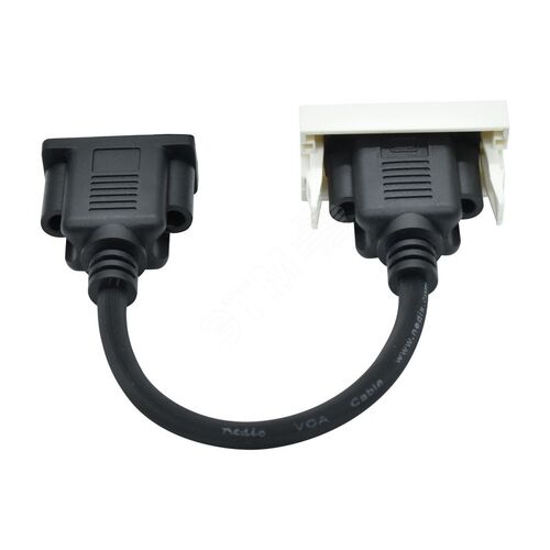 PRIMER РКМ-10-20-П Розетка VGA M/M (1 мод.) бел. | PR-KK40D-RV-0-1-K01 | IEK - фото 6