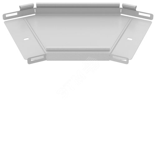 ESCA 5 Поворот 45град 35х200-0,8 RAL 9016 - артикул ES5-PG-45-035-200-08-RGA