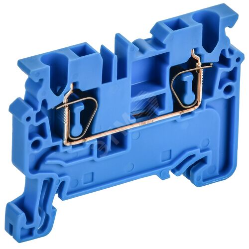 ARMAFIX Клемма пружинная CX2.5 BU 2,5мм2 проходная синяя IEK - фото 2