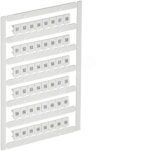 ARMAFIX Маркер для CTS 6мм2/CP 10мм2 51-60 IEK - IEK (ИЭК)