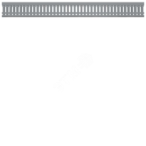 Кабель-канал перфорированный 25х40 5х4 IEK (ранее CKM50-025-040-1-K03) IMPACT - фото 2