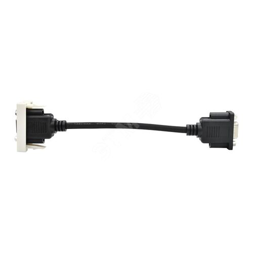PRIMER РКМ-10-20-П Розетка VGA M/M (1 мод.) бел. | PR-KK40D-RV-0-1-K01 | IEK - фото 5