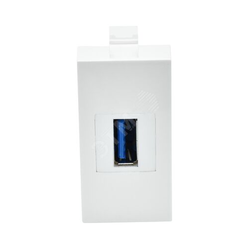 PRIMER РКЮ-10-00-П Розетка USB A 3.0 (1 модуль) белая IEK - фото 7