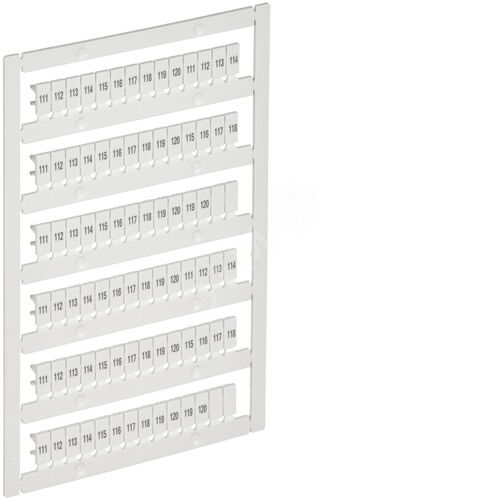 ARMAFIX Маркер для CTS/CP 2,5мм2 111-120 IEK - IEK (ИЭК)