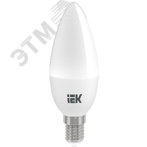Лампа светодиодная C35 свеча 7Вт 230В 3000К E14 2