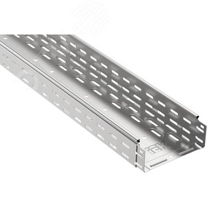 Лоток крашенный перфорированный 80х200х3000 - IEK (ИЭК)