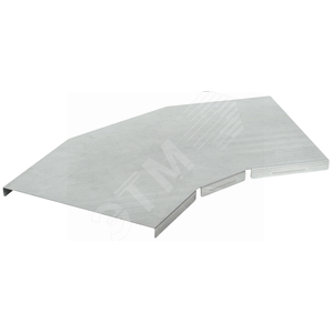 Крышка поворота лестничного 45град основание 400мм R300 IEK (CPG04D-4-45-400-01)