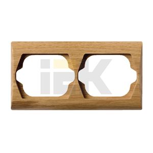 ТЕРРА Рамка 2 поста вишня (РГ-2-ТВ) - IEK (ИЭК)