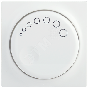 Накладка к светорегулятору BOLERO белый (ENB10-D-K01)