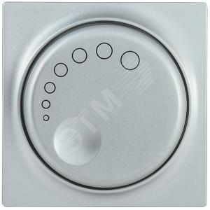 Накладка к светорегулятору BOLERO серебряный