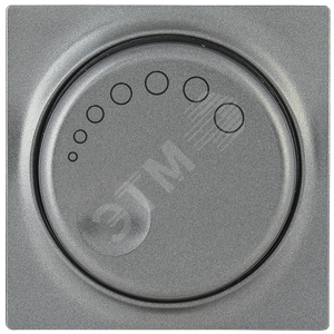 Накладка к светорегулятору BOLERO антрацит (ENB10-D-K95)