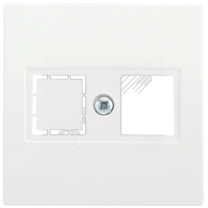 Накладка компьютерная RJ45 Cat5e/6 BOLERO белый - IEK (ИЭК)