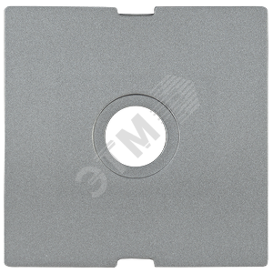 Накладка TV проходная/оконечная BOLERO антрацит