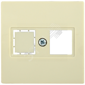 Накладка телефонная RJ12/HDMI BOLERO кремовый (ENB11-T-K33)